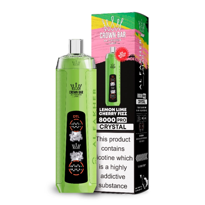 Al Fakher 8000 – Lemon Lime Cherry Fizz